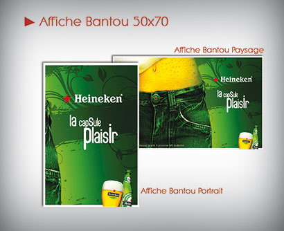Affiche Bantou (50x70 cm)